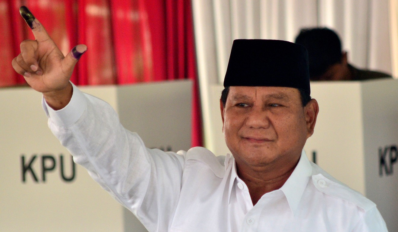 Indonesia election: Jokowi and Prabowo both claim upper hand as polls ...