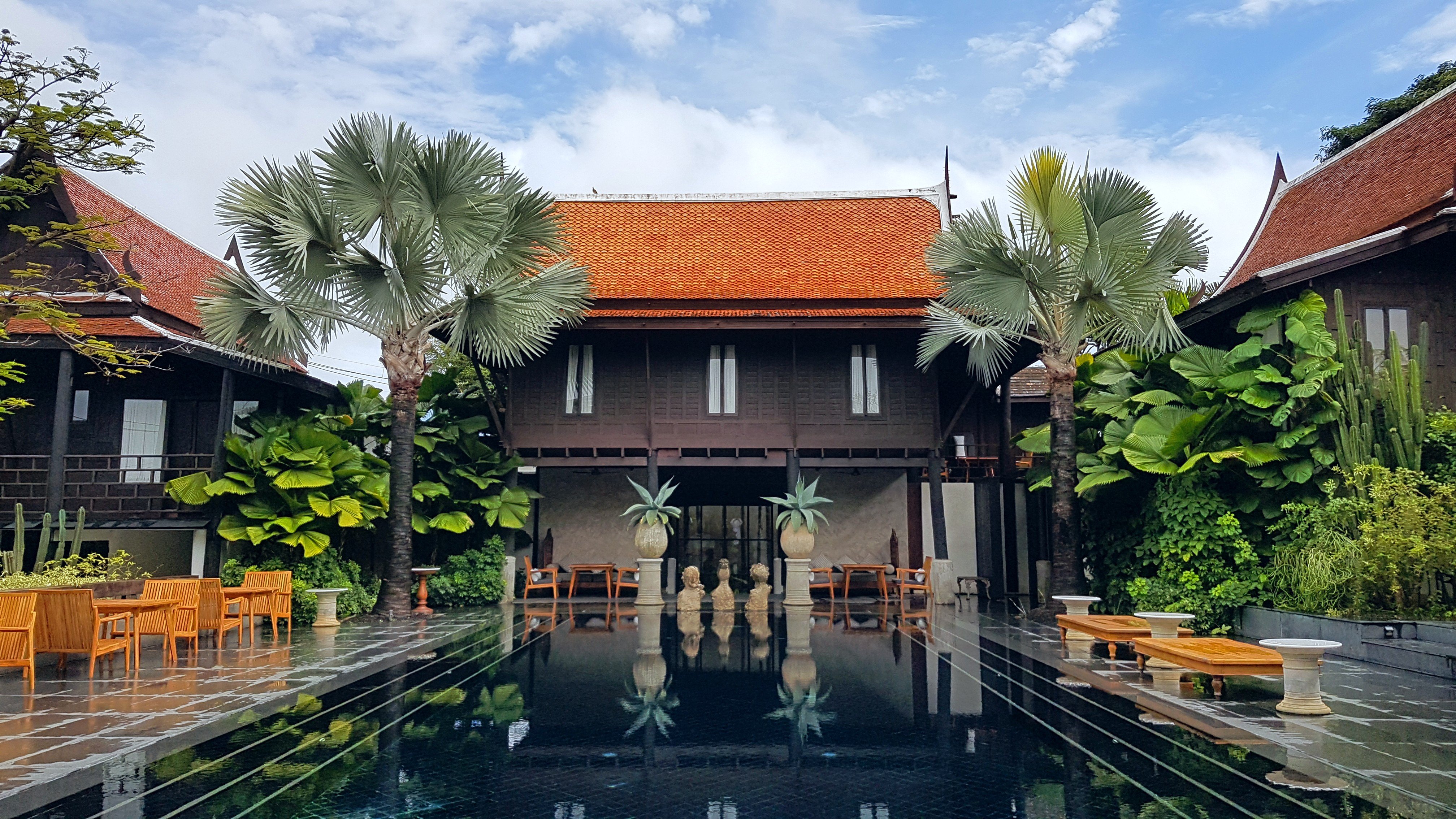 Villa Mahabhirom in Chiang Mai is a splendid patchwork of restored antique wooden houses acquired from remote Thai provinces. Photos: Cedric Tan