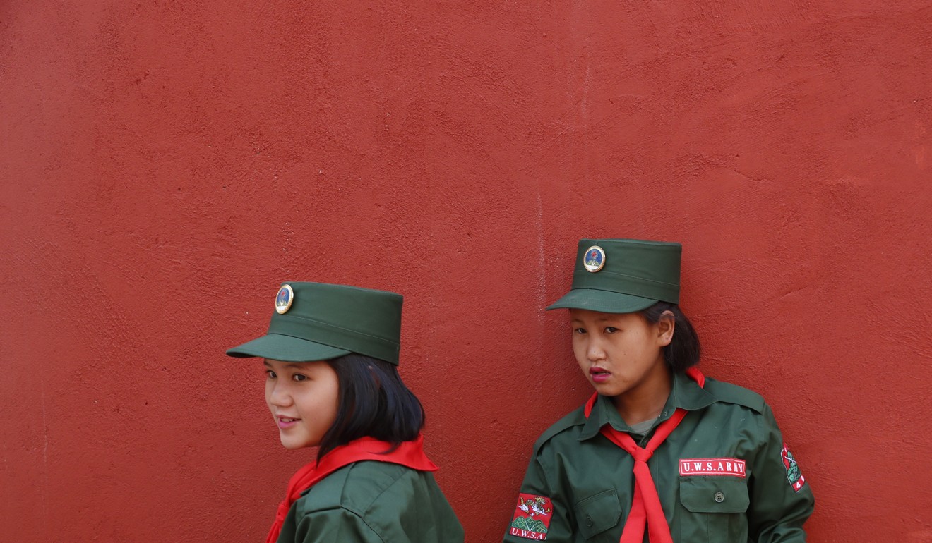 Young female soldiers of UWSA. Photo: EPA-EFE