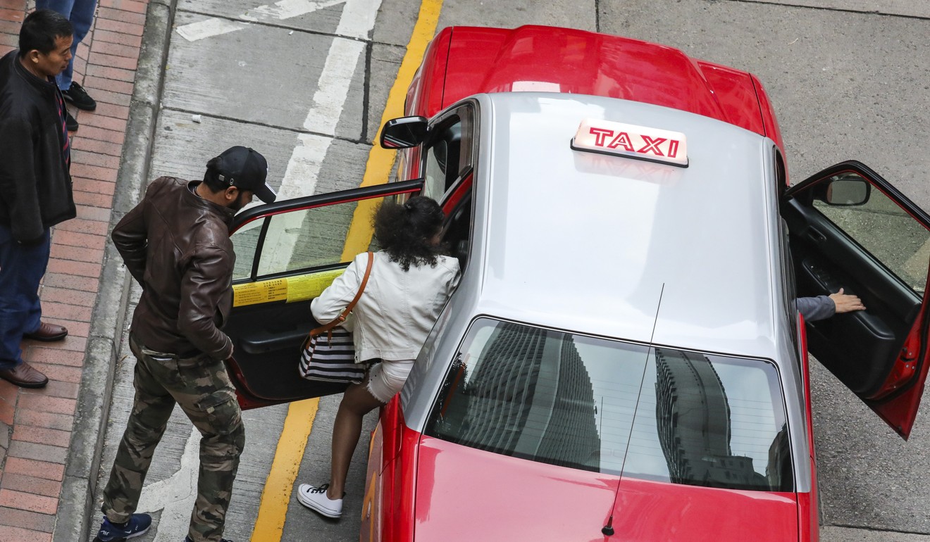 Taxi drivers have been reluctant to install CCTV in their cars after Hong Kong’s privacy commissioner expressed concerns. Photo: Felix Wong