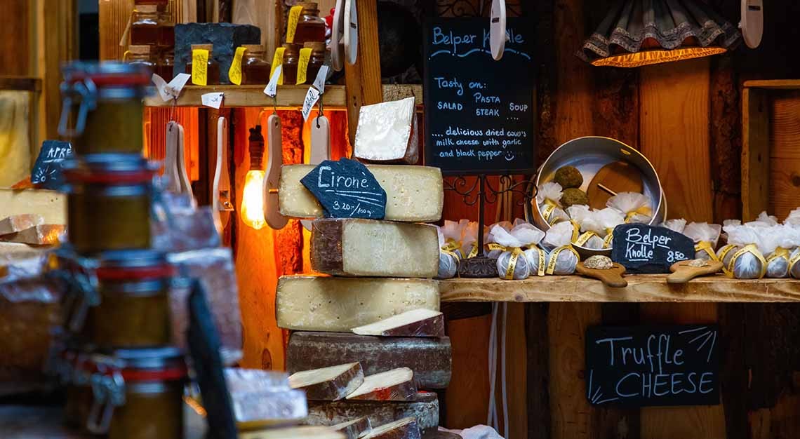 Travelling foodies will be pleased to discover that many of the stallholders at The Borough Market in London are also the food producers. Photo: Shutterstock
