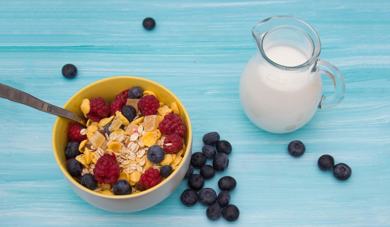 Breakfast cereals high in fibre had a protective effect. Photo: Alamy