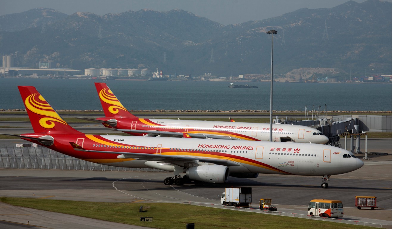 Hong Kong Airlines is the city’s third largest carrier. Photo: Reuters