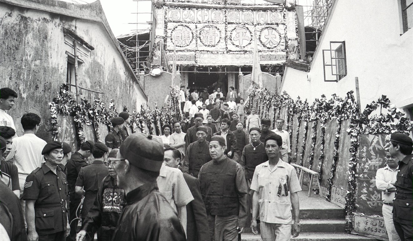 Villagers celebrate on Tap Mun in 1979. Photo: SCMP