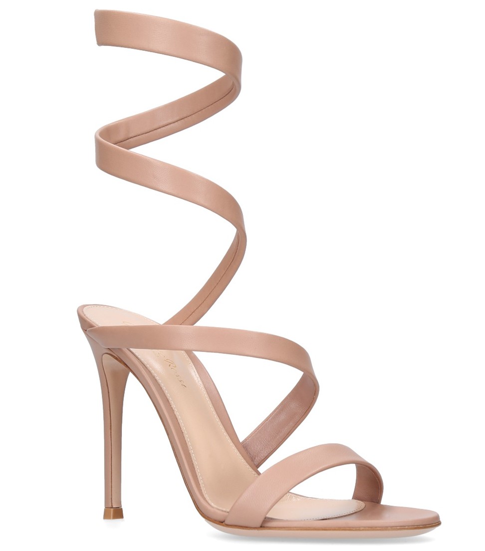 Gianvito Rossi sandal from Harrods, which the store recommends for the summer social season.