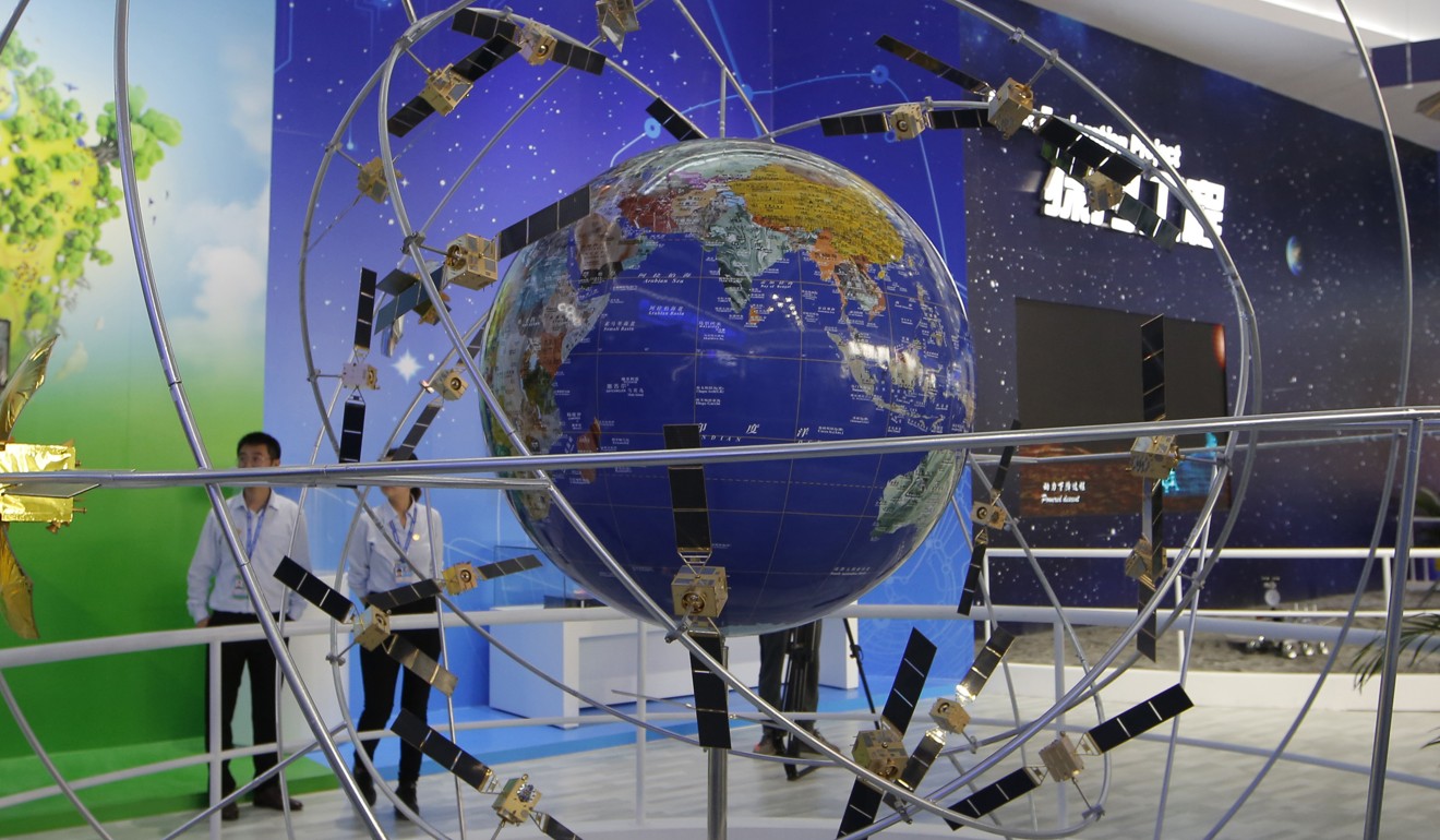 China has been developing the Beidou navigation system since 1994. Photo: AP