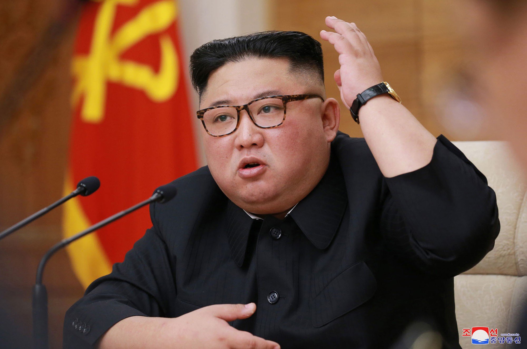 China now has Kim Jong-un’s back as he deals with Washington. Photo: KCNA/AP