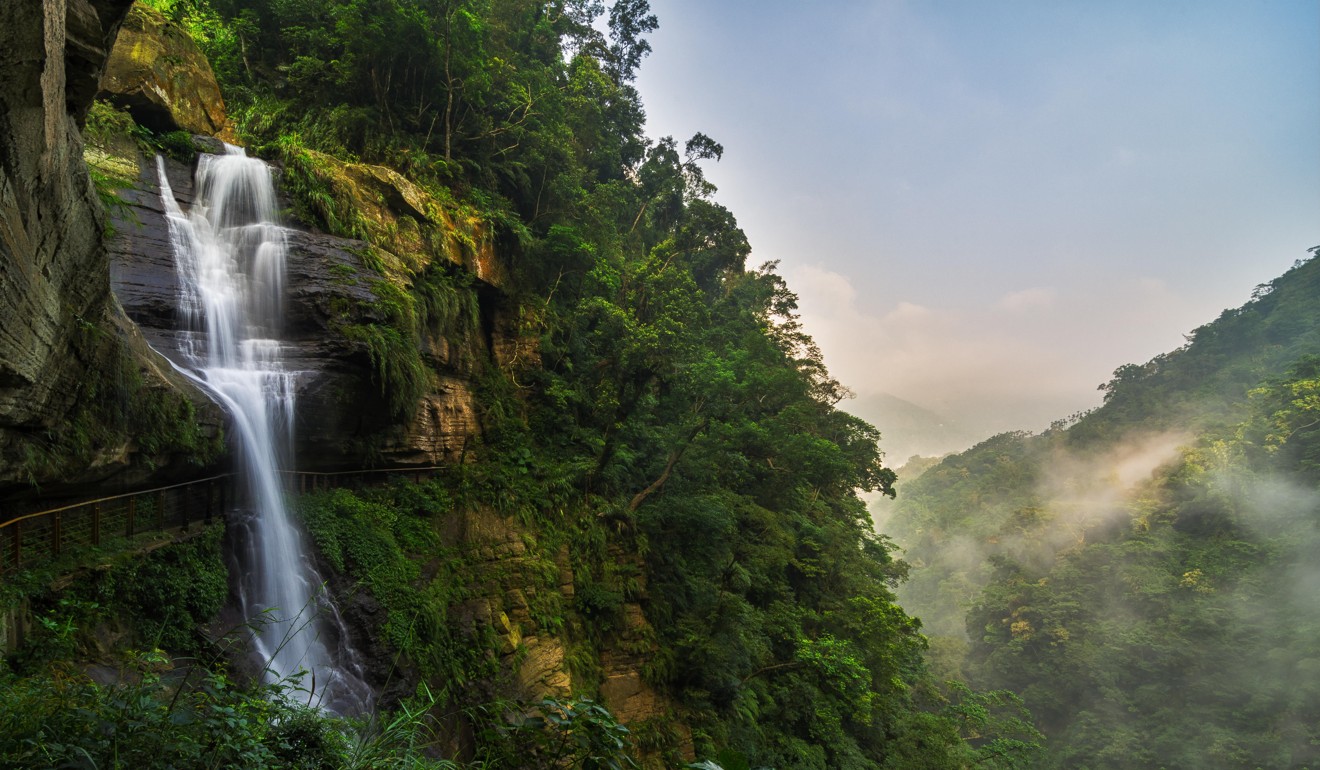 A beautiful waterfall in Taiwan. Photo: Alamy