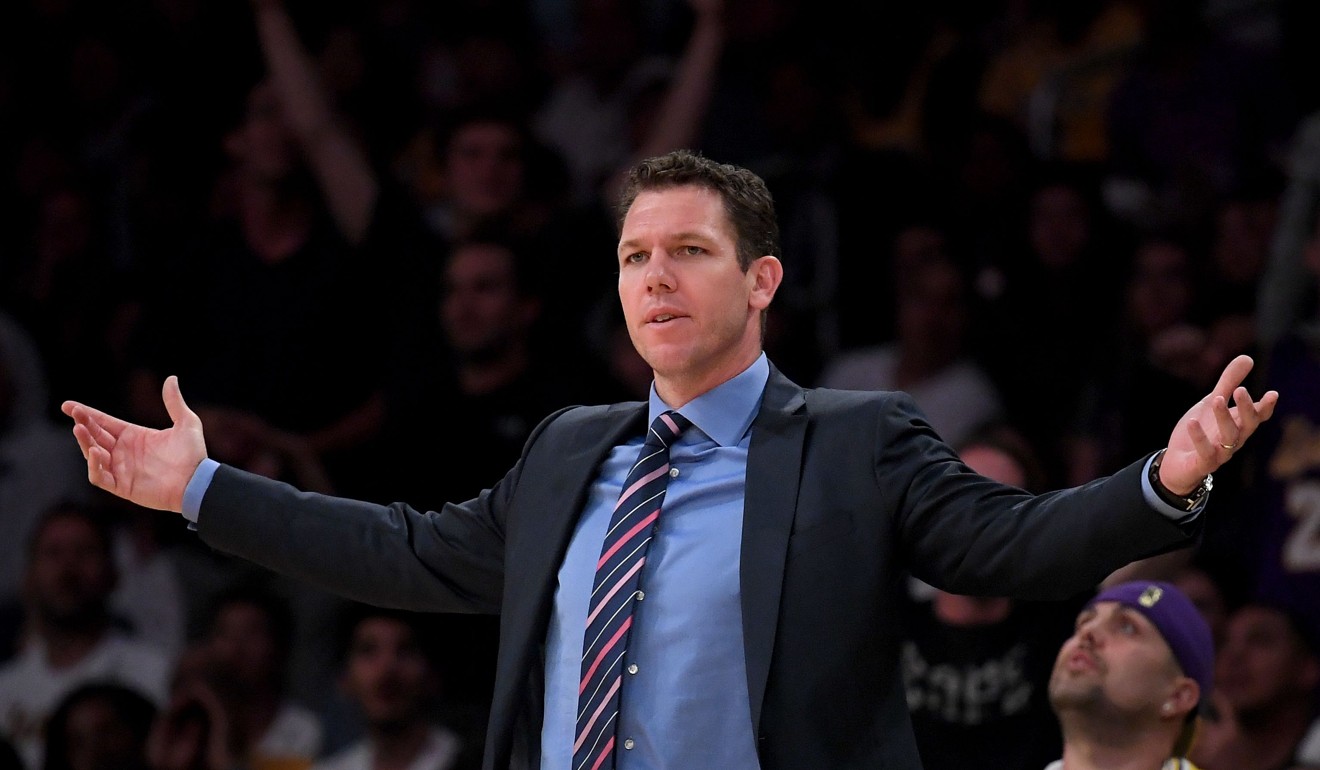 Luke Walton is alleged to have groped and forced himself on a sports reporter before eventually relenting. Photo: AFP