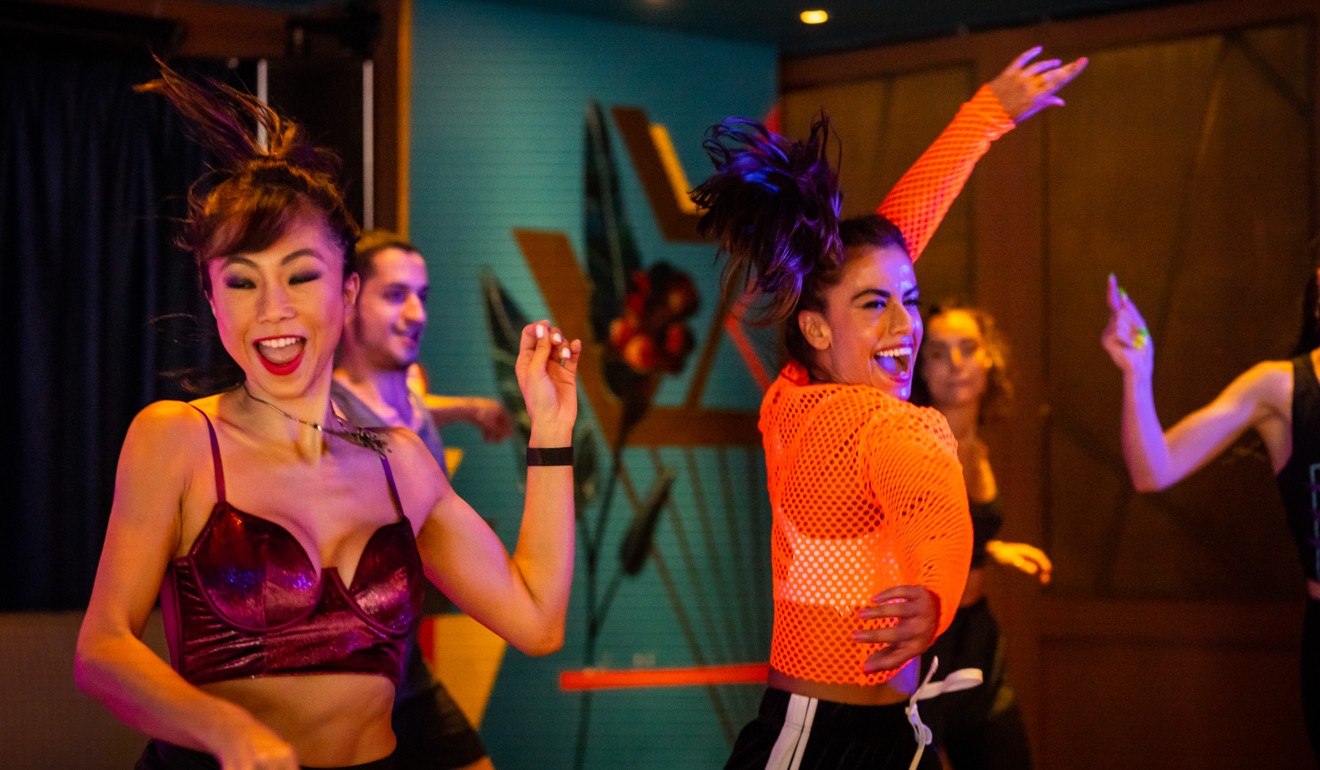 Jiang (left) and Senaweera researched the fitness sector in Guangzhou and found constant gym membership was lacking. Photo: courtesy of Flye Dance Fitness