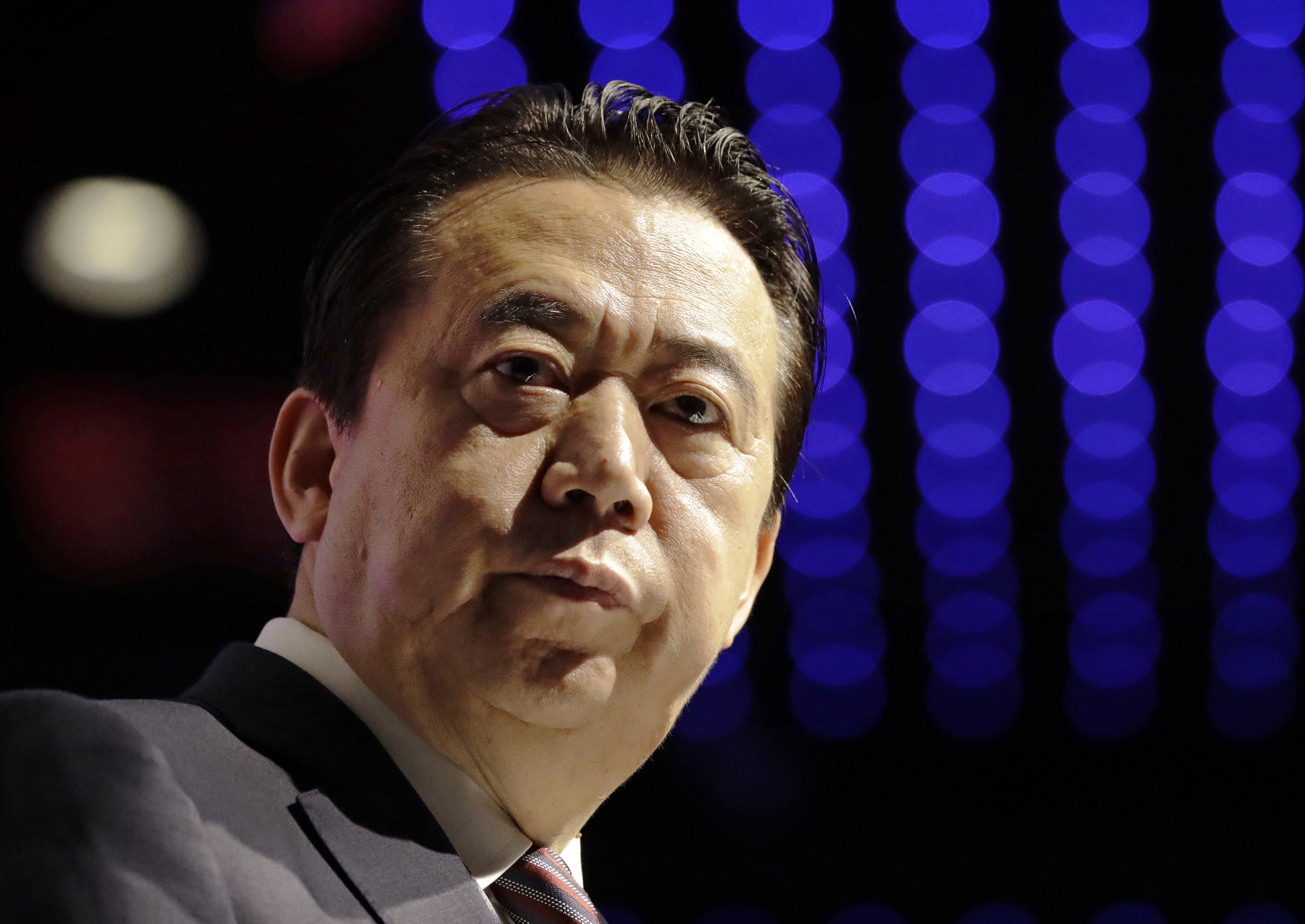 Meng Hongwei disappeared on a visit to China last year. Photo: AP
