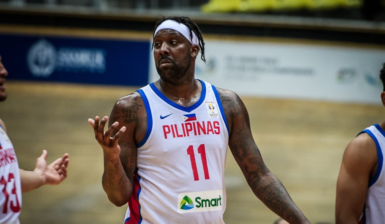 Andray Blatche in action during the Fiba World Cup qualifiers. Photo: Fiba