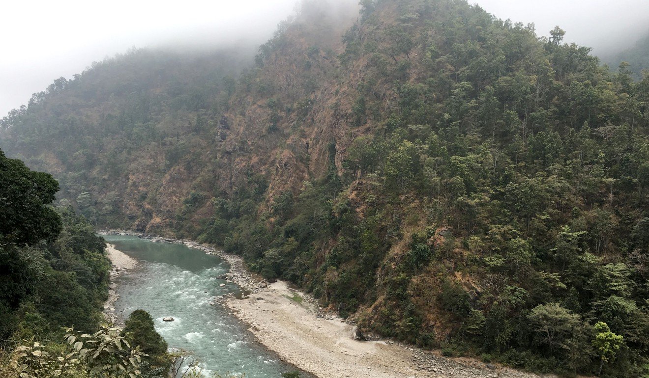The site of a proposed dam in Nepal, were work has stalled amid lingering concerns about the terms of the country’s deal with China. Photo: Sarah Zheng