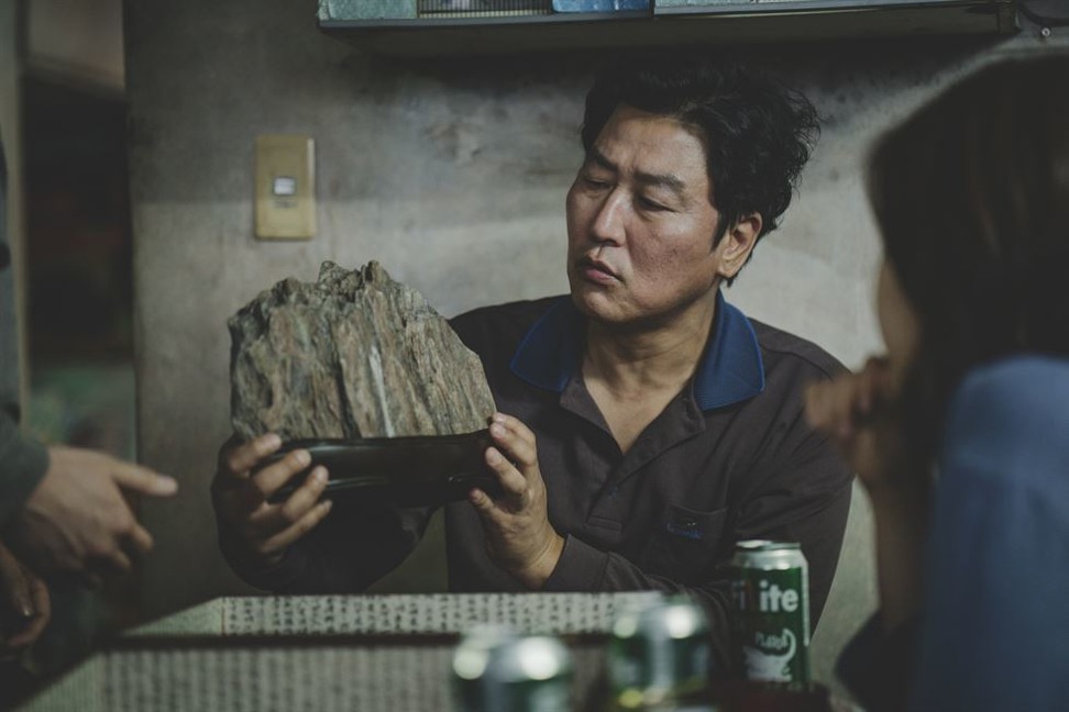 Song Kang-ho in a still from Parasite, the new film directed by Bong Joon-ho. Photo: CJ Entertainment