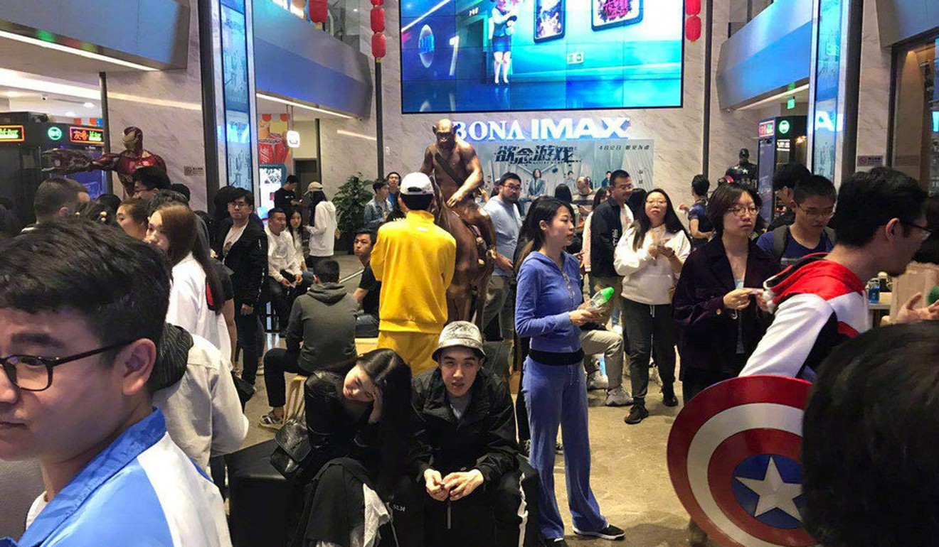 The film is the latest in the Marvel Cinematic Universe series. Photo: Weibo