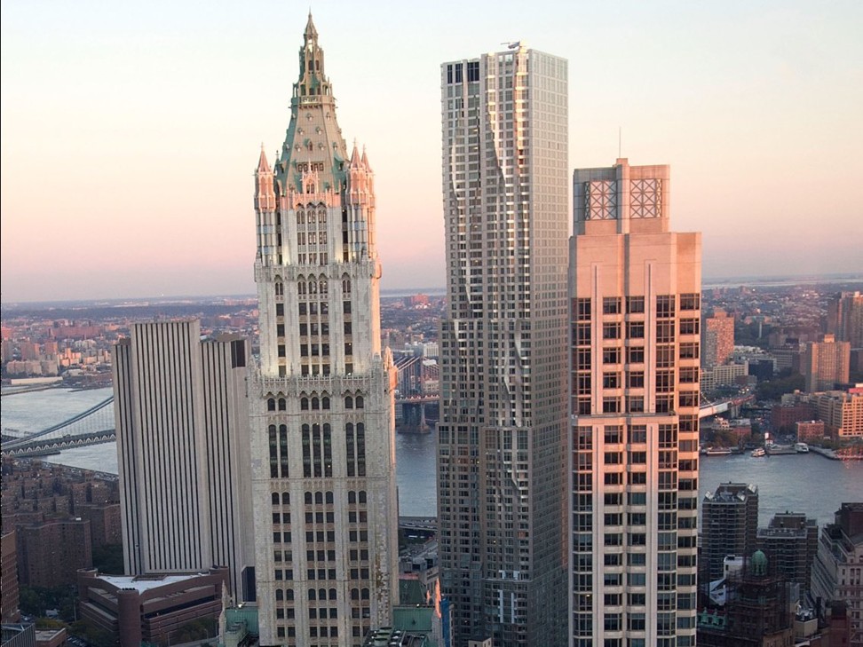 A view of the Woolworth Building and other towers in New York City in 2011. Photo: Ben Hider / Getty Images