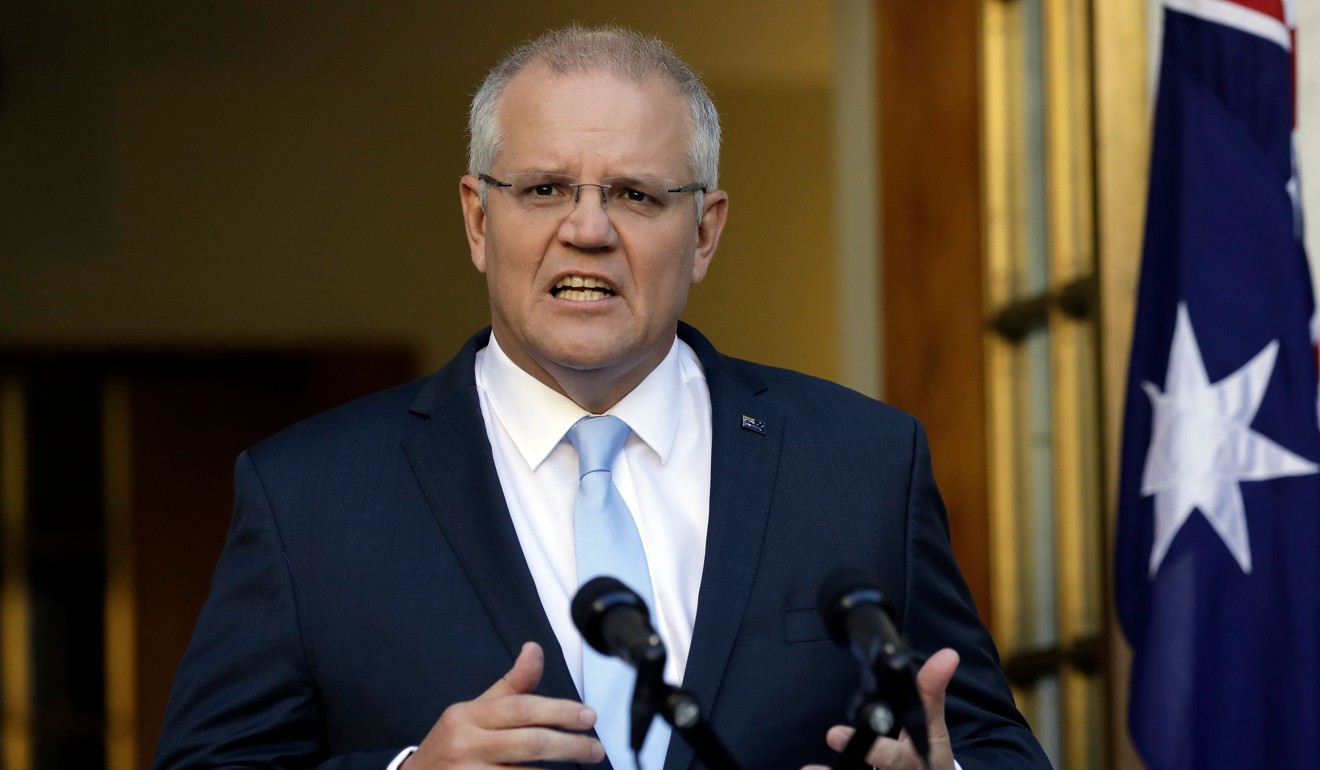 Australian Prime Minister Scott Morrison. Photo: AFP