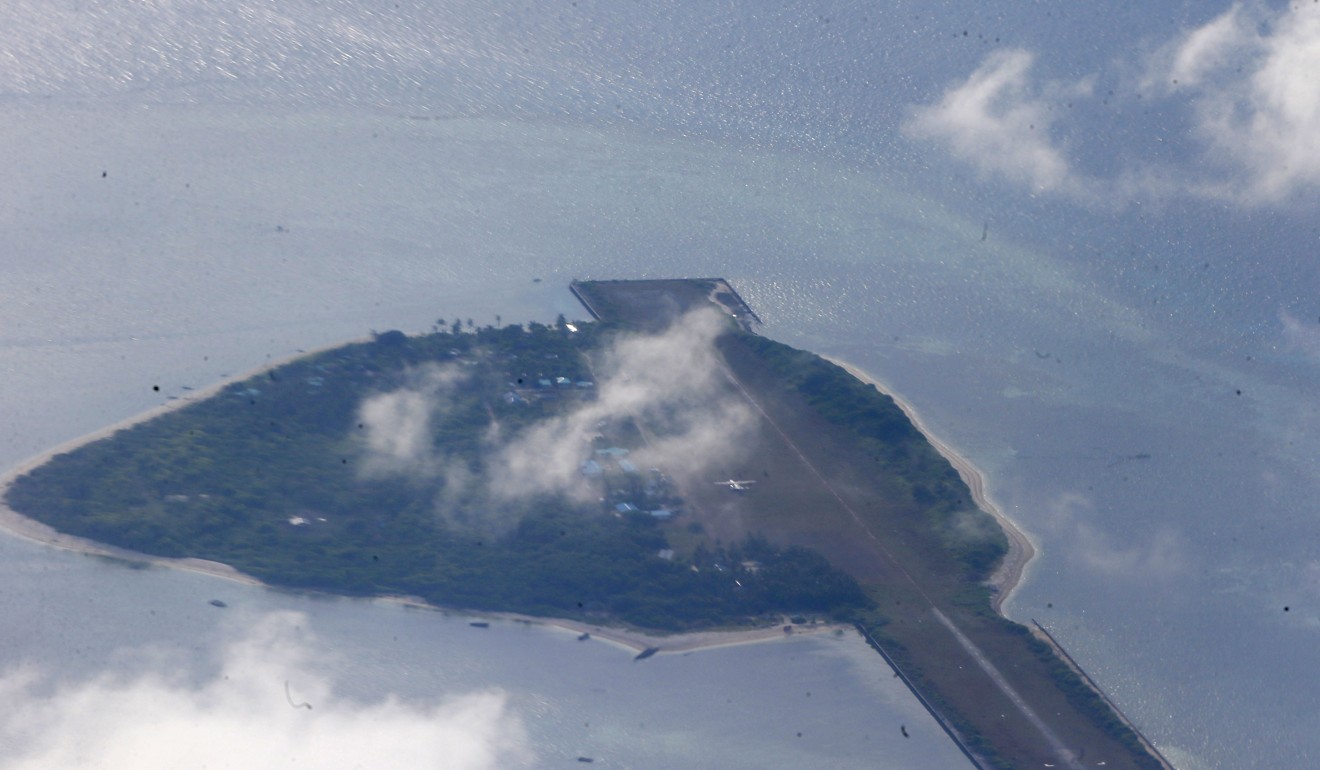 The Philippines has accused China of sending hundreds of boats to Thitu Island in the Spratly chain. Photo: EPA