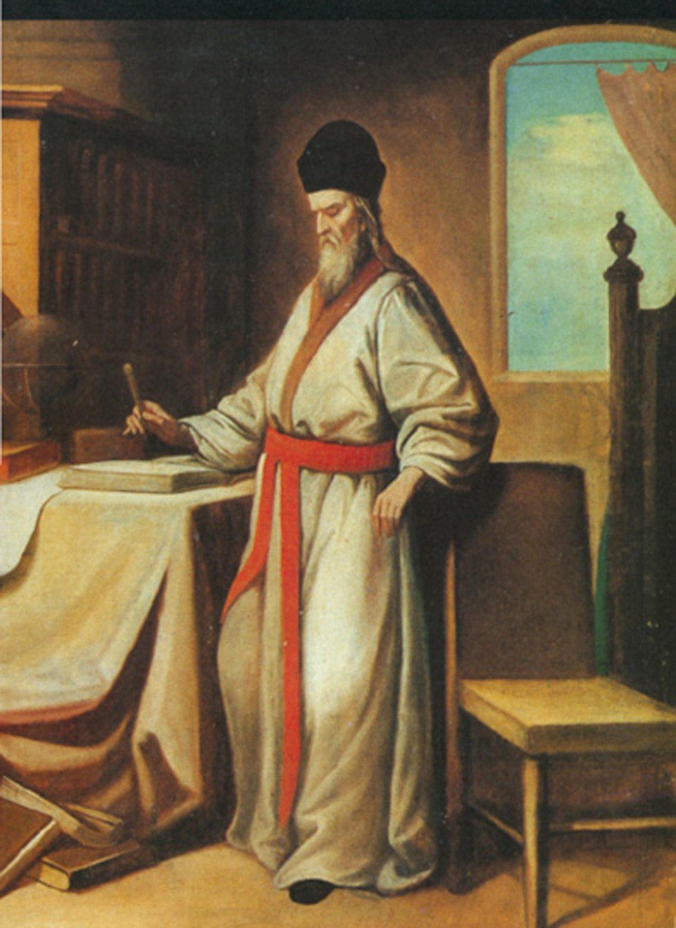A painting of the Jesuit priest. Photo: Alamy