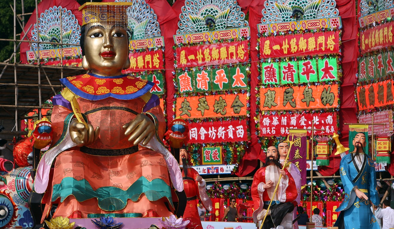 Attractions include two Chinese opera shows inside a 900-seat bamboo theatre. Photo: SCMP