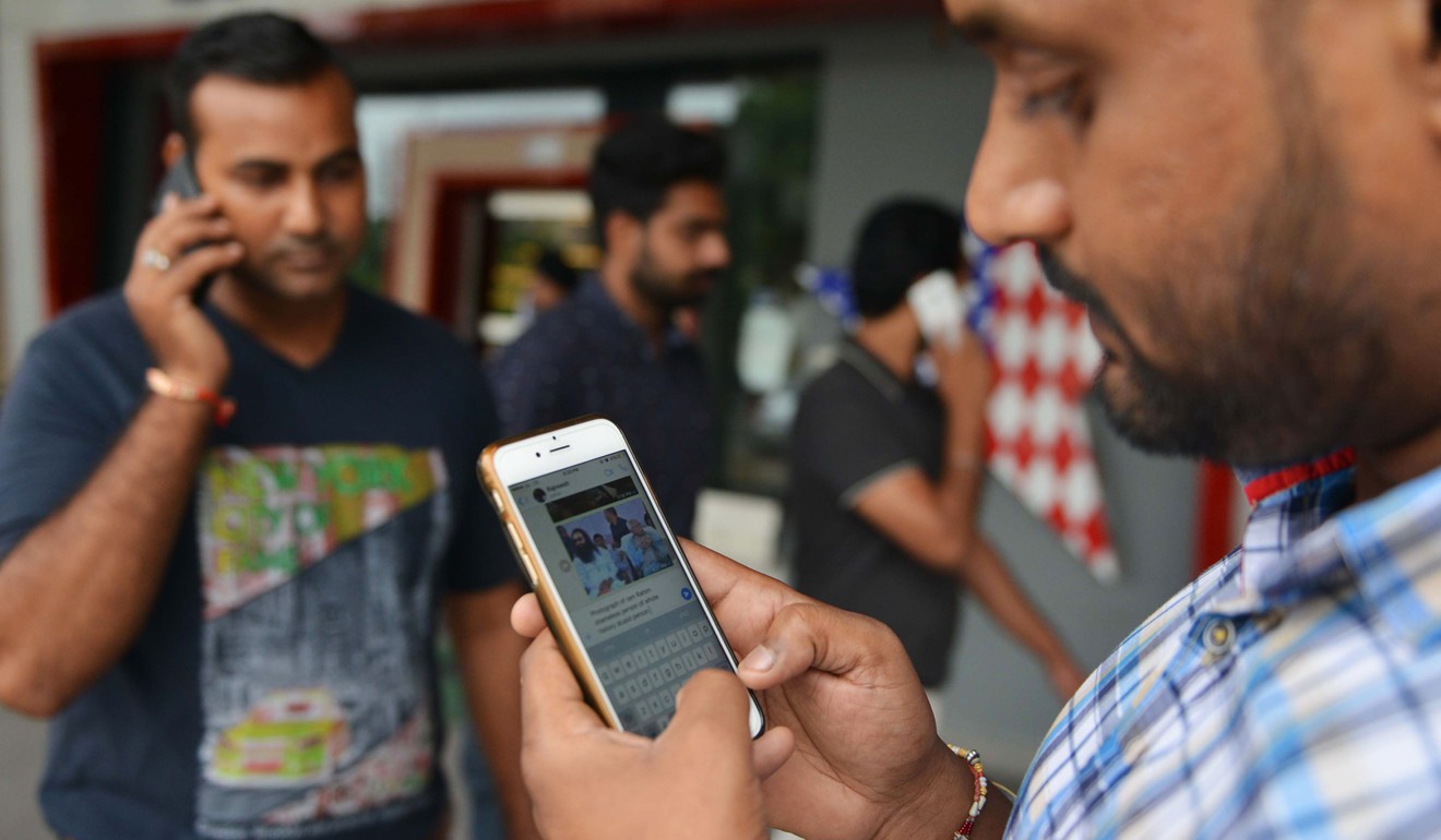 India is expected to have 850 million internet users by 2025. Photo: AFP