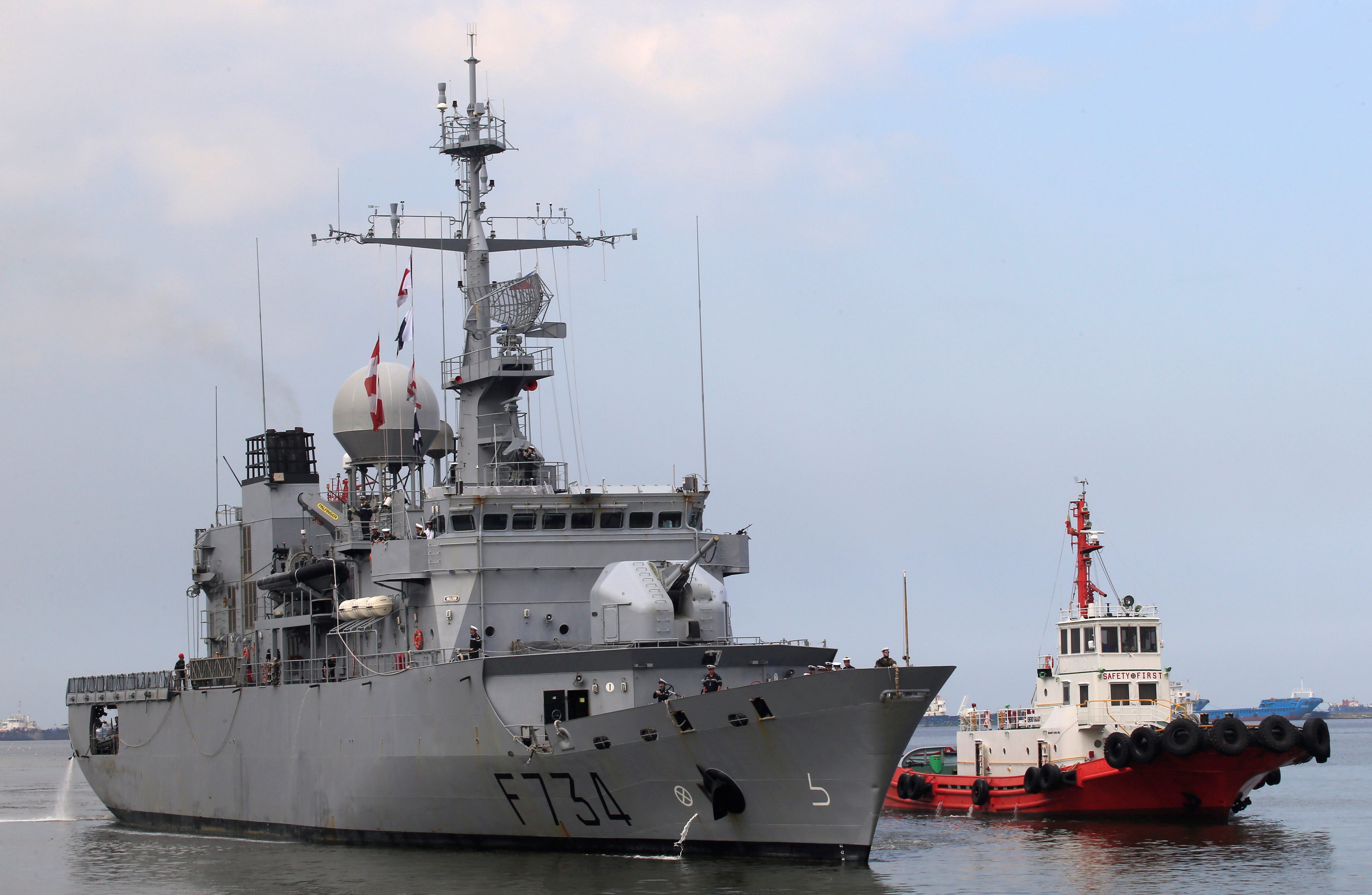Paris upset Beijing earlier this month by sending its frigate Vendémiaire through the Taiwan Strait. Photo: Reuters