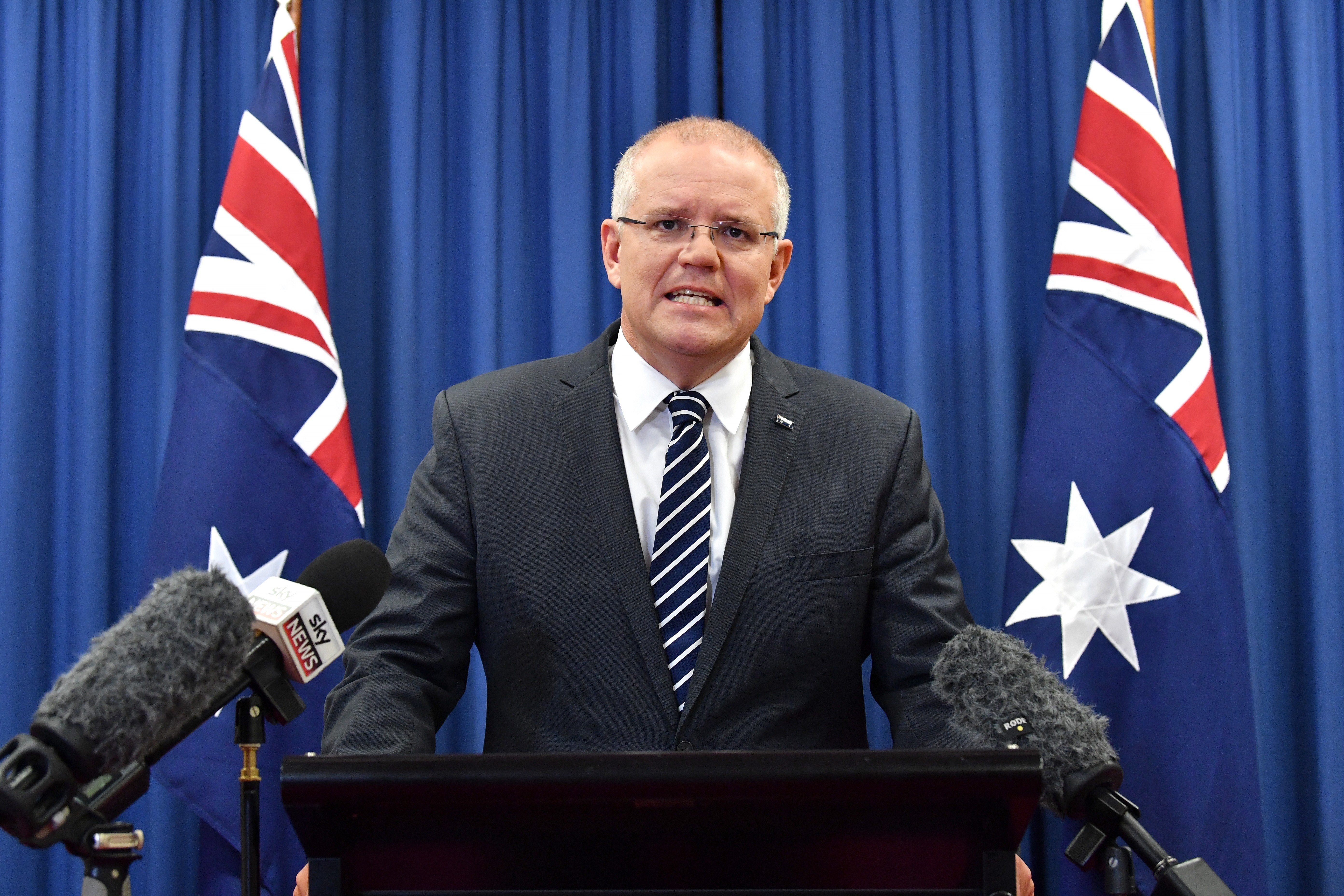 Australian Prime Minister Scott Morrison. Photo: EPA-EFE