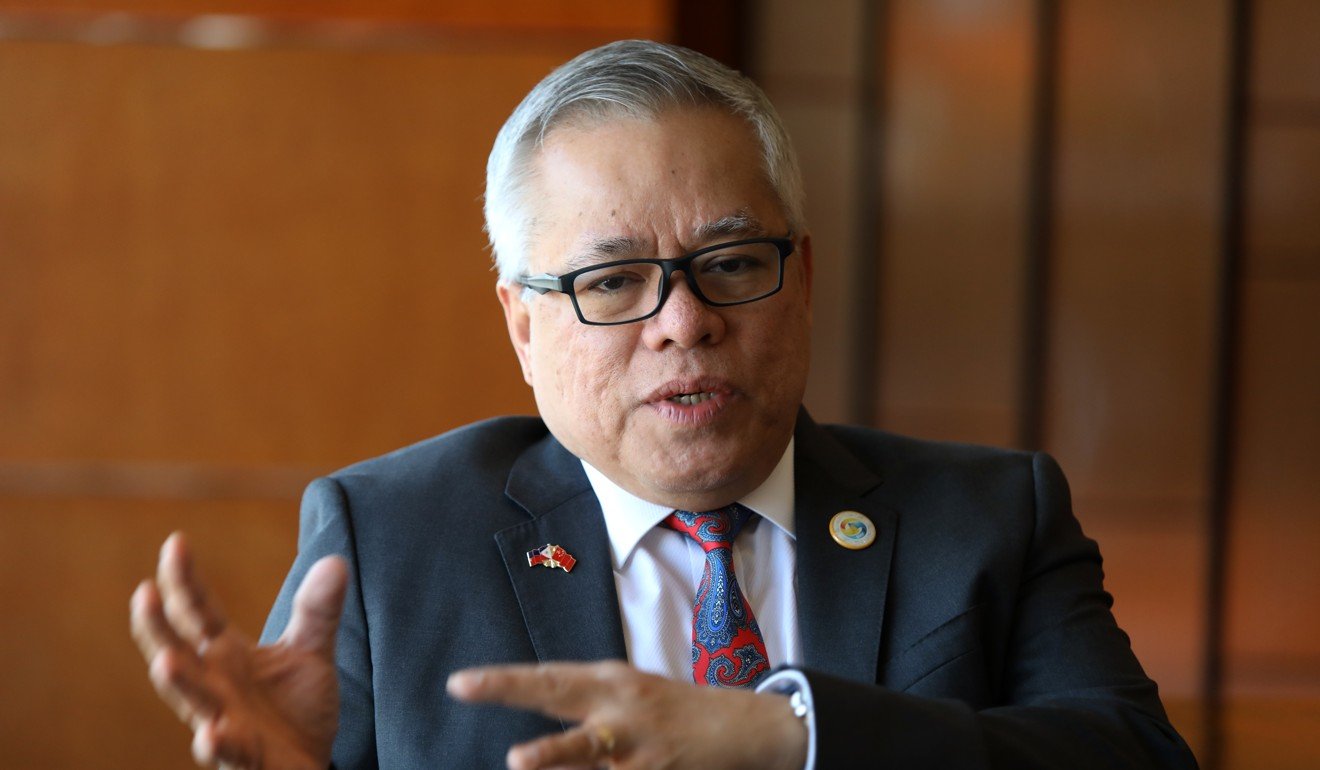 Philippine Trade Secretary Ramon Lopez has said his country does not consider Huawei to be a security risk. Photo: SCMP/Simon Song
