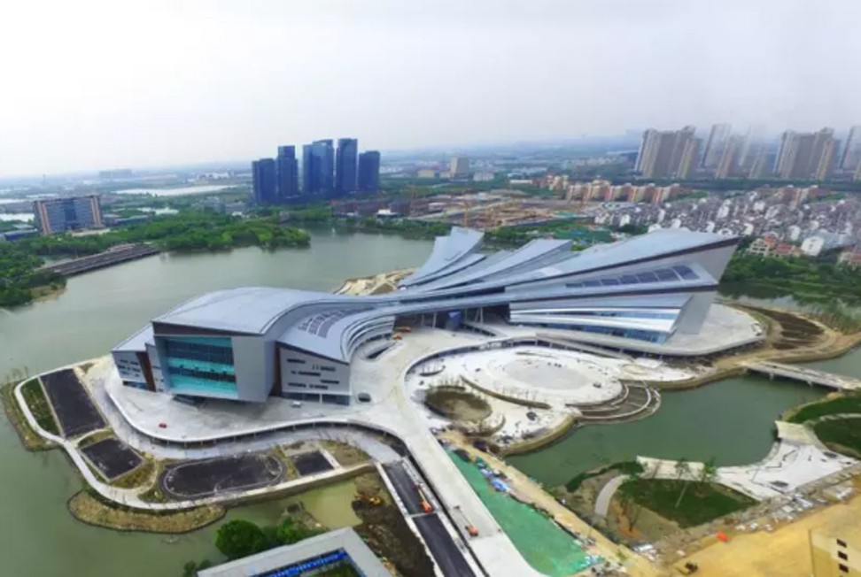 An artist’s impression of Asian Games Town, JC Group. Photo: Handout