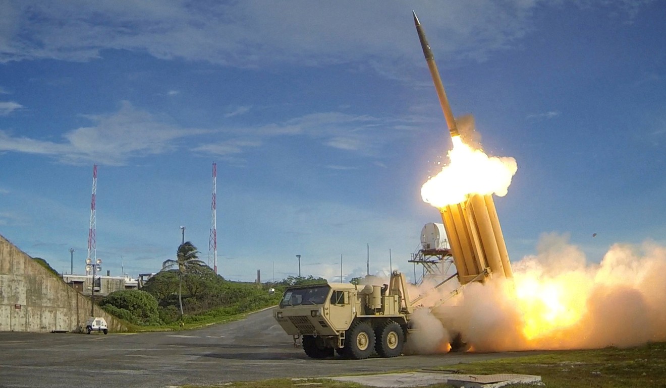 Lotte sold land to South Korea for the deployment of the Terminal High Altitude Area Defence system. Photo: Reuters