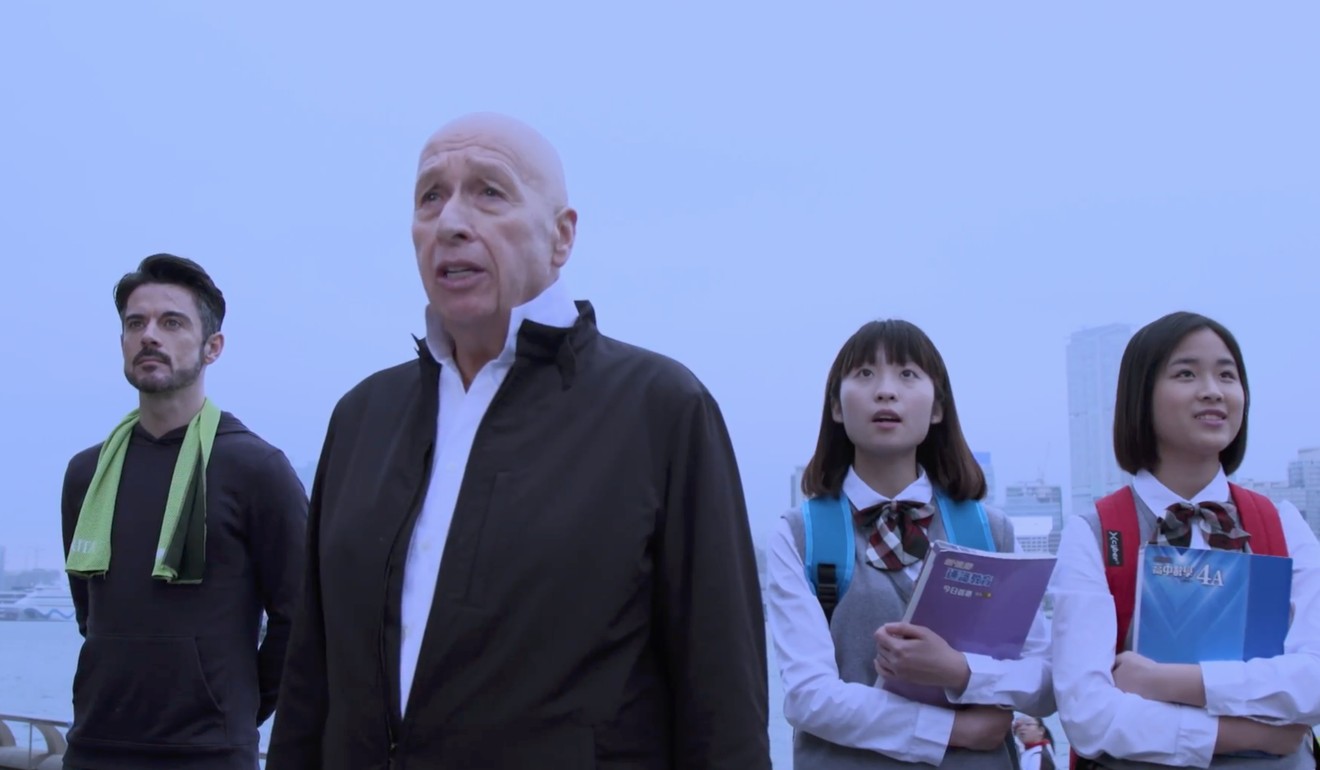 Hong Kong elites and celebrities come together in patriotic anthem