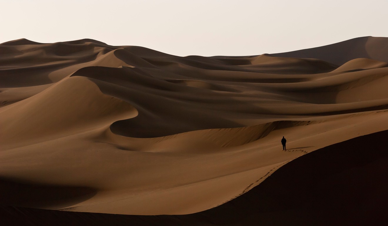 Taklamakan Desert, near Turpan, Xinjiang, China. Photo: Alamy