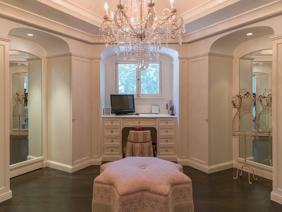 The home has a lavish dressing room. Photo: Keller Williams/Beverly Hills