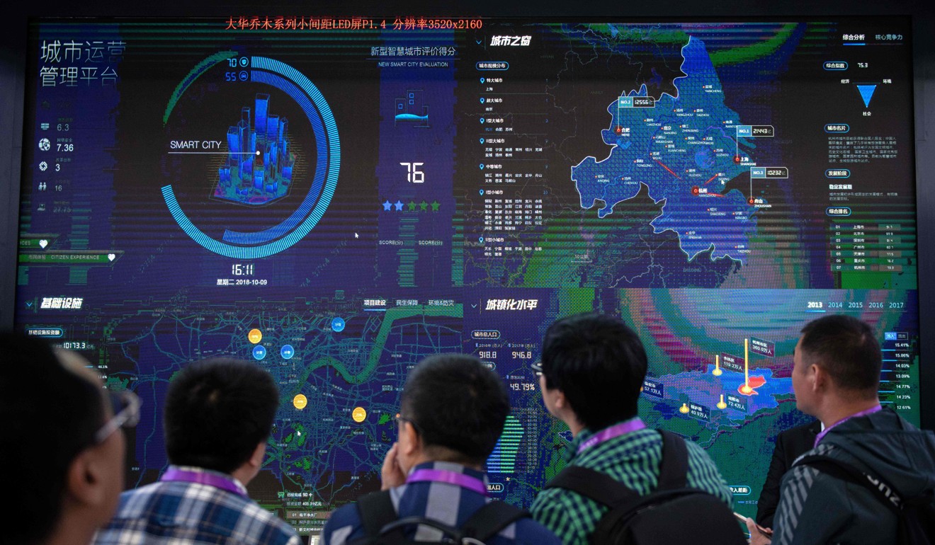 China is speeding up development of artificial intelligence as part of its modernisation efforts. Photo: AFP