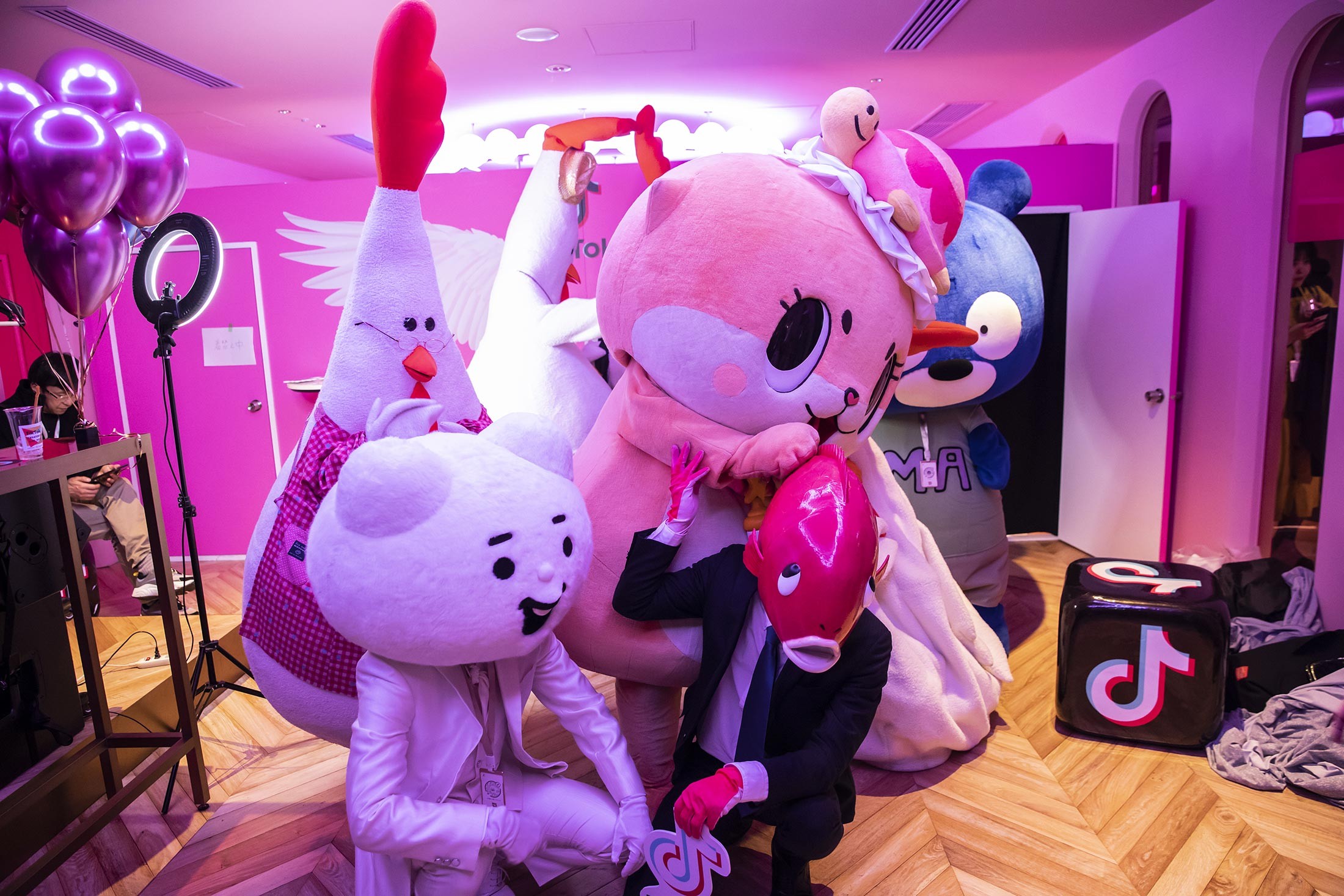 A TikTok party in Tokyo in February. Picture: Shiho Fukada / Bloomberg