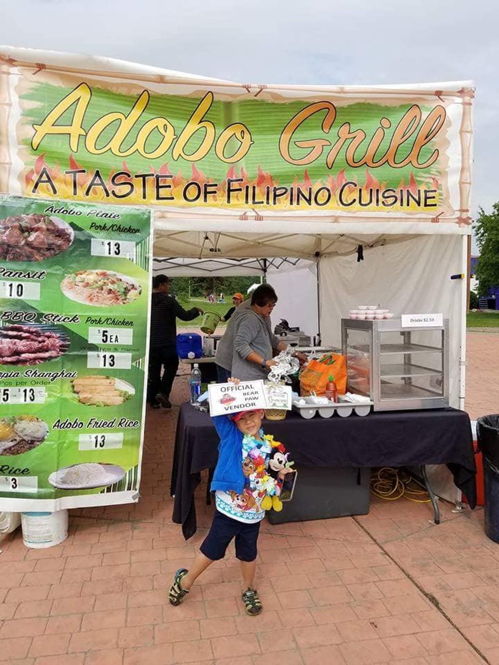 Jerry Manolo’s family runs Jeepney by Adobo Grill, a food truck and catering business serving fusion Philippine dishes. Photo: Handout
