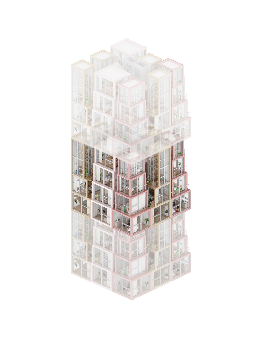The “Tower within a Tower” housing project.