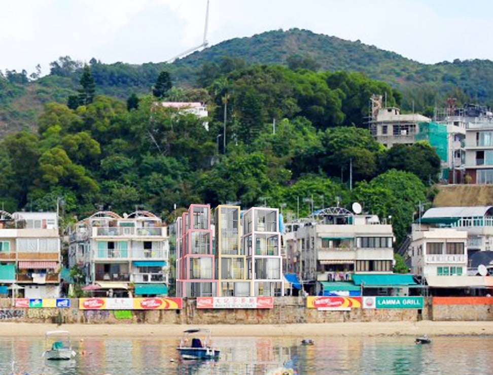 A “Tower within a Tower” project on Hong Kong’s Lamma Island.