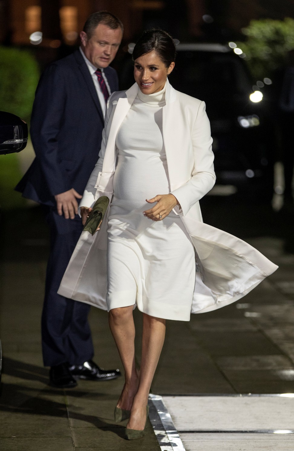 Meghan, Duchess of Sussex, remained busy carrying out official duties while she was pregnant. Photo: Reuters