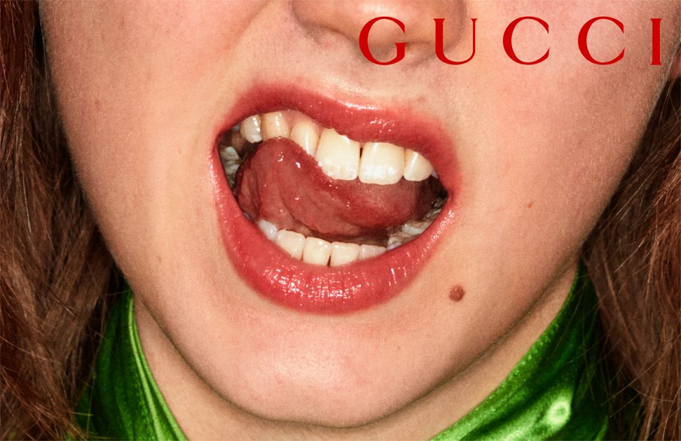 Gucci Beauty lipstick campaign