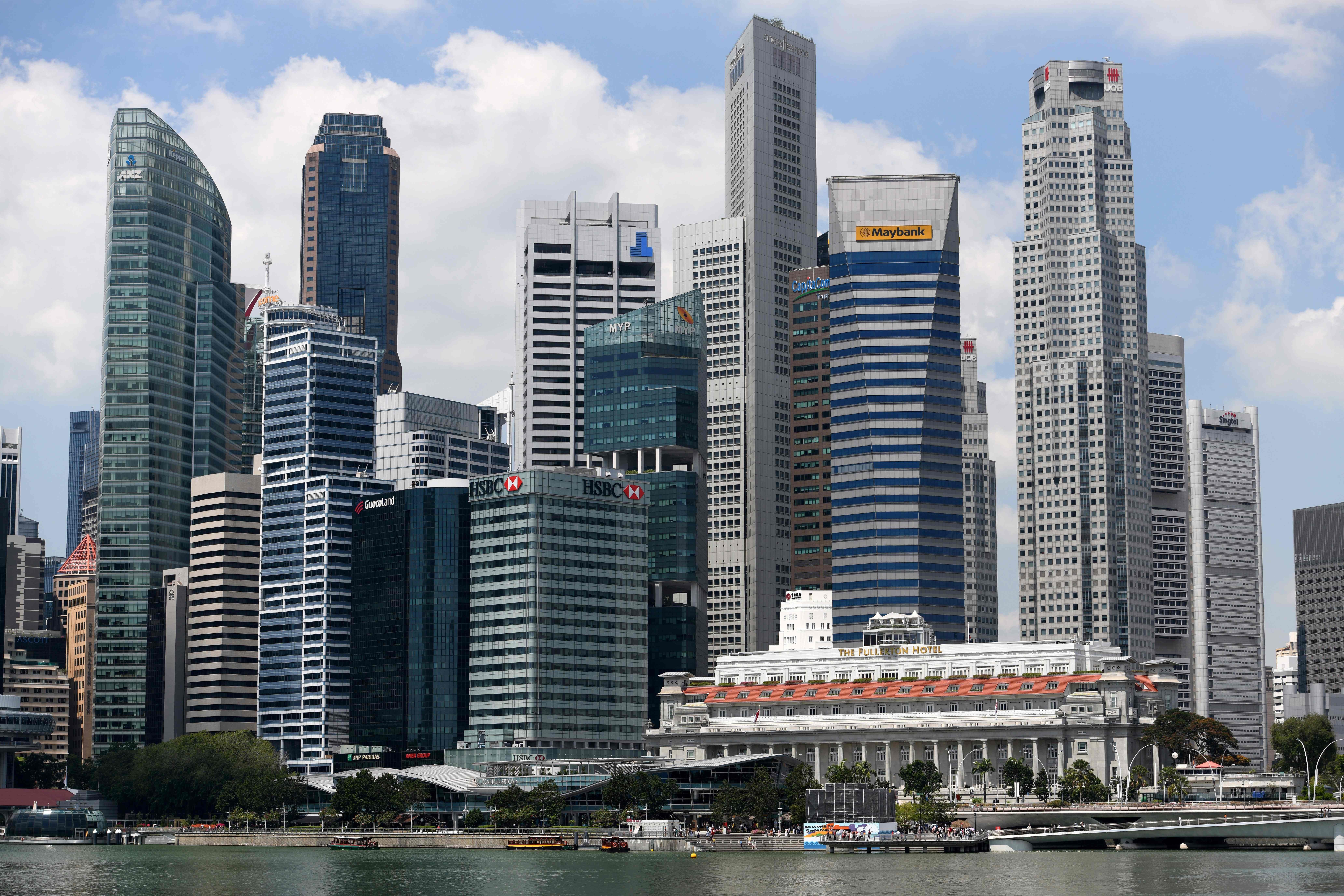 The scheme aims to rejuvenate Singapore’s central business district by encouraging the conversion of older office buildings into mixed-use development. Photo: AFP