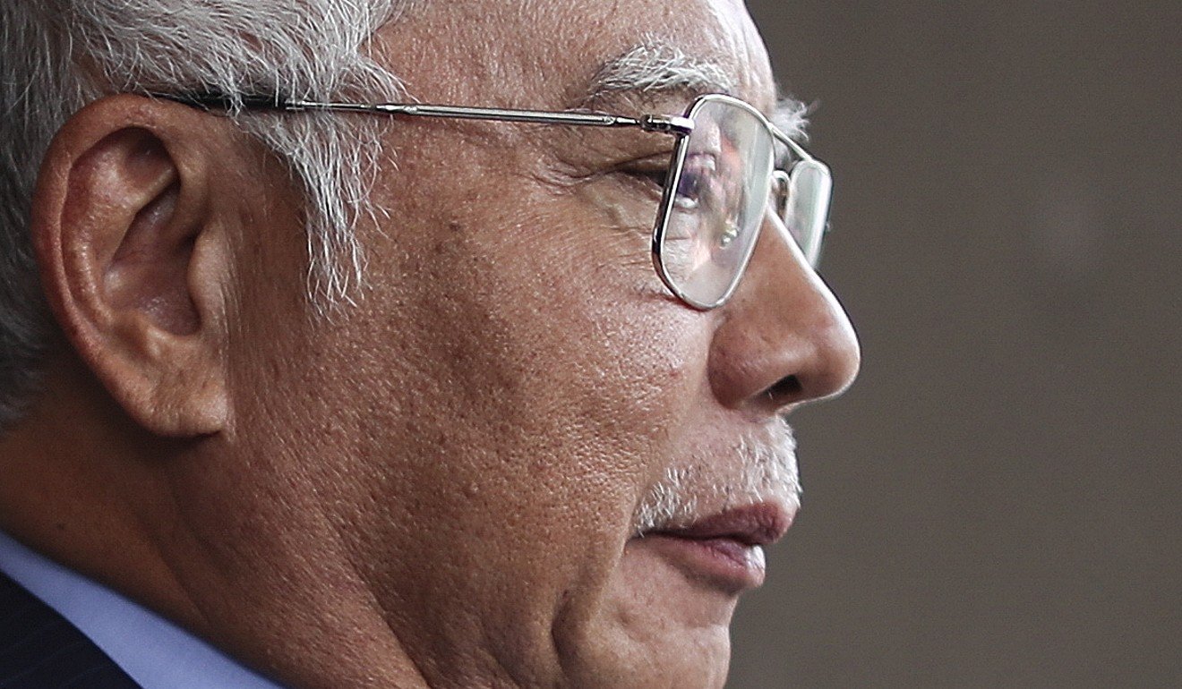 Scandal-haunted former prime minister is facing criminal proceedings over his alleged involvement in the 1MDB state fund scandal. Photo: EPA