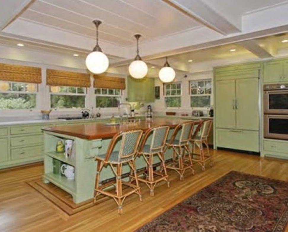 The spacious kitchen at Mark Zuckerberg’s Alto home in Palo Alto, California. Photo: Realtor