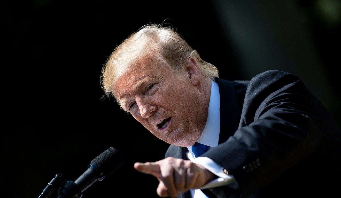 Trump’s latest threat to raise tariffs on US$200 billion more of Chinese goods if he did not get the result he wanted from negotiations was a deployment of his endgame strategy, Gou said. Photo: AFP