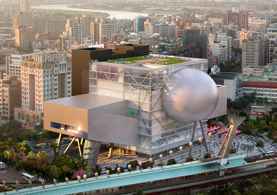 An artist's impression of the Taipei Performing Arts Centre, designed by OMA, as of 10 March 2019. Photo: Handout/Taipei Performing Arts Centre
