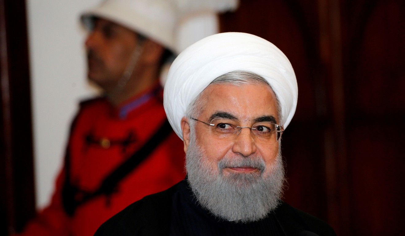 Iranian President Hassan Rowhani in March. Photo: Reuters