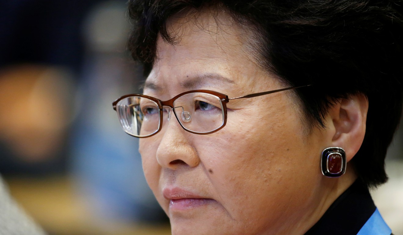 Hong Kong Chief Executive Carrie Lam is perhaps facing her most difficult time since taking on the city’s top job two years ago. Photo: Reuters
