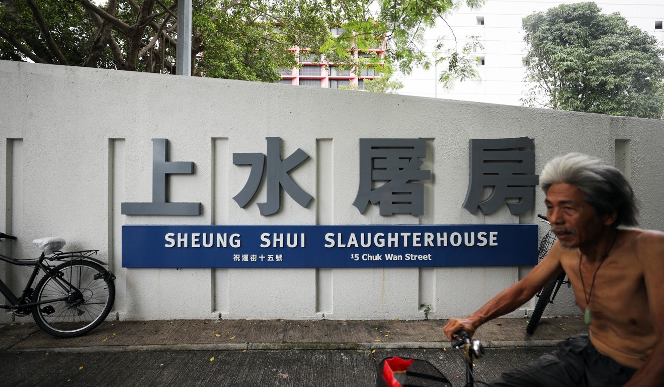 The government ordered the culling of 6,000 pigs at Sheung Shui slaughterhouse after the city’s first reported case of the African swine fever virus. Photo: Winson Wong
