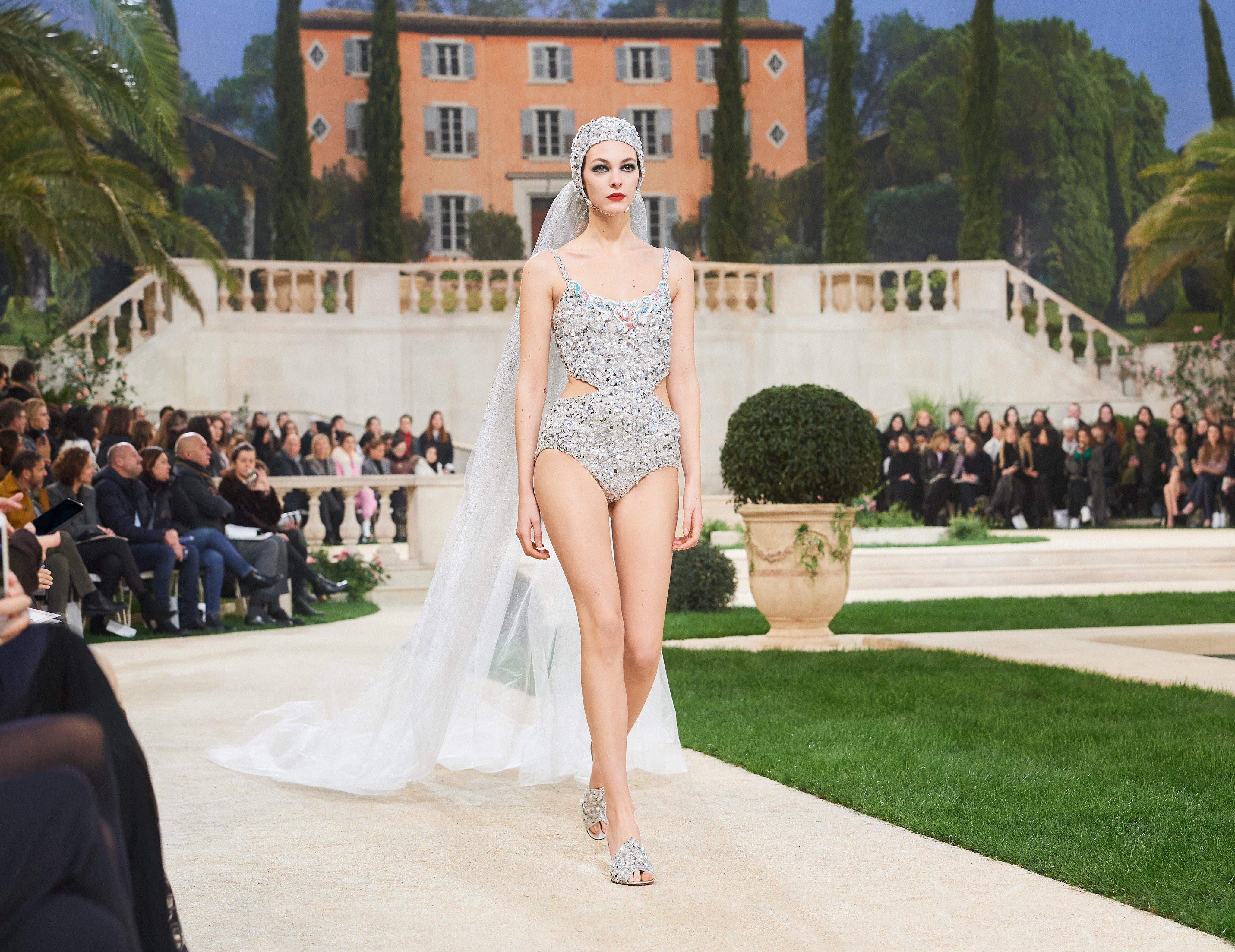 Opt for a simple and beautiful dress or be rebellious and try something different on your big day – like Karl Lagerfeld’s swimsuit-style wedding gown that closed Chanel’s spring 2019 show.
