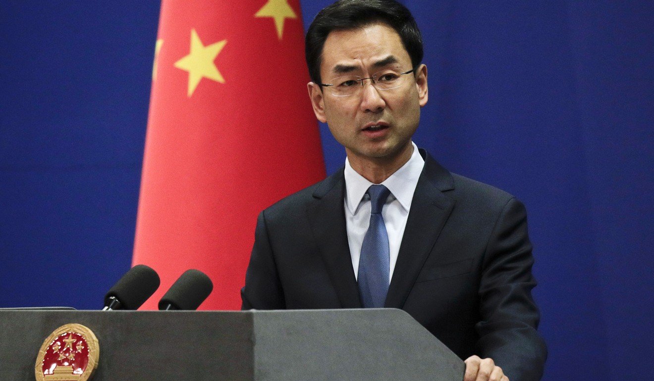 Chinese Foreign Ministry spokesman Geng Shuang has accused the US of “abusing its power to maliciously smear and beat down on certain Chinese companies”. Photo: AP